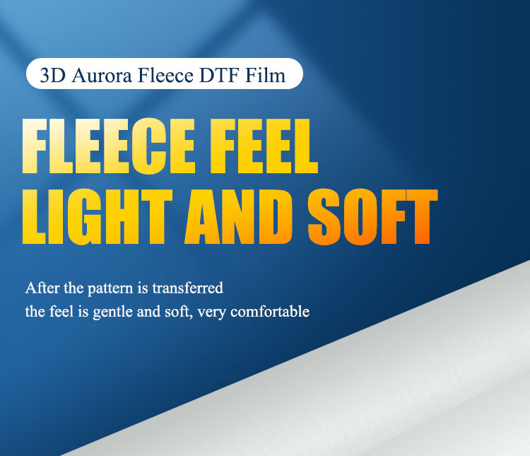 3D Aurora Velvet Heat Transfer Film