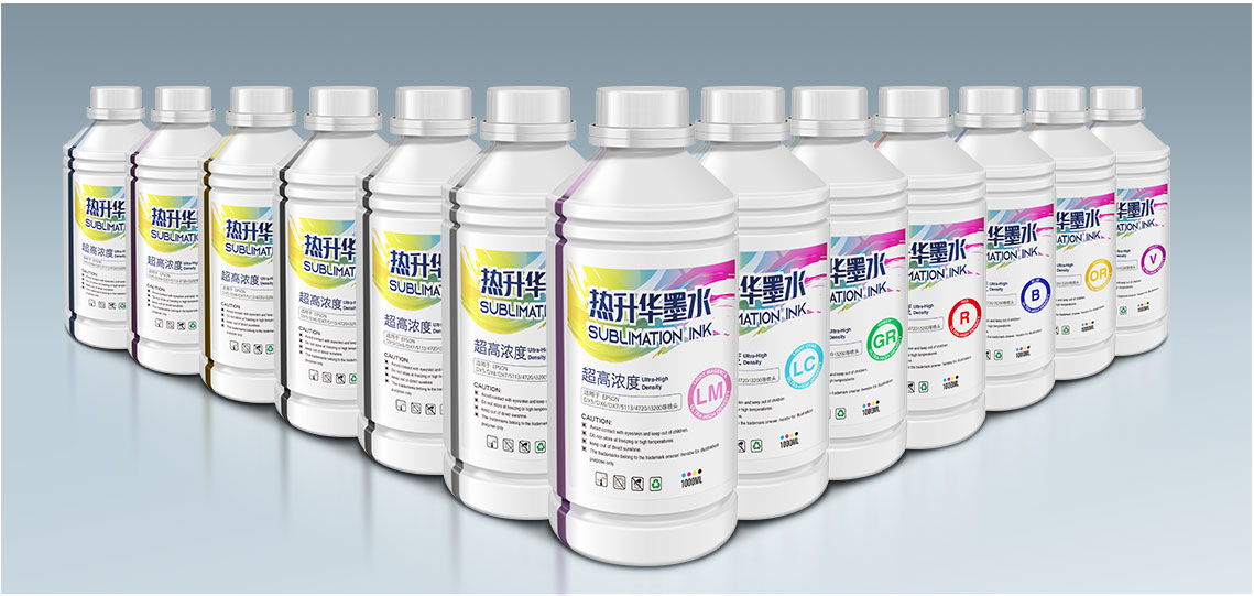 Ultra-high concentration sublimation ink for 15-30 PrintHead's Printer