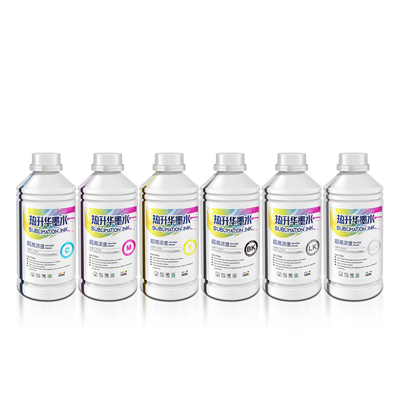 High Build Ink Ultra-High Concentration Sublimation Ink for 15-30 PrintHead's Printer