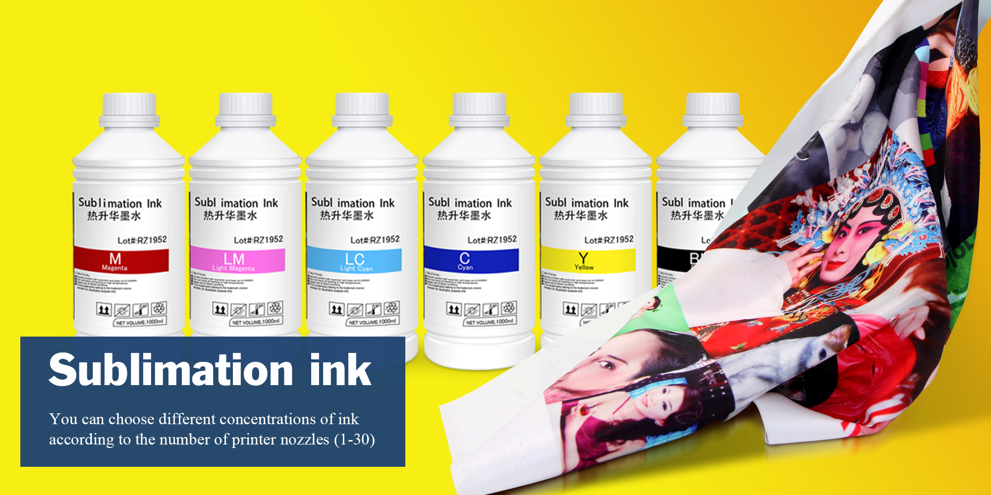 No clog, no ink flow, high fluency, high-quality ink