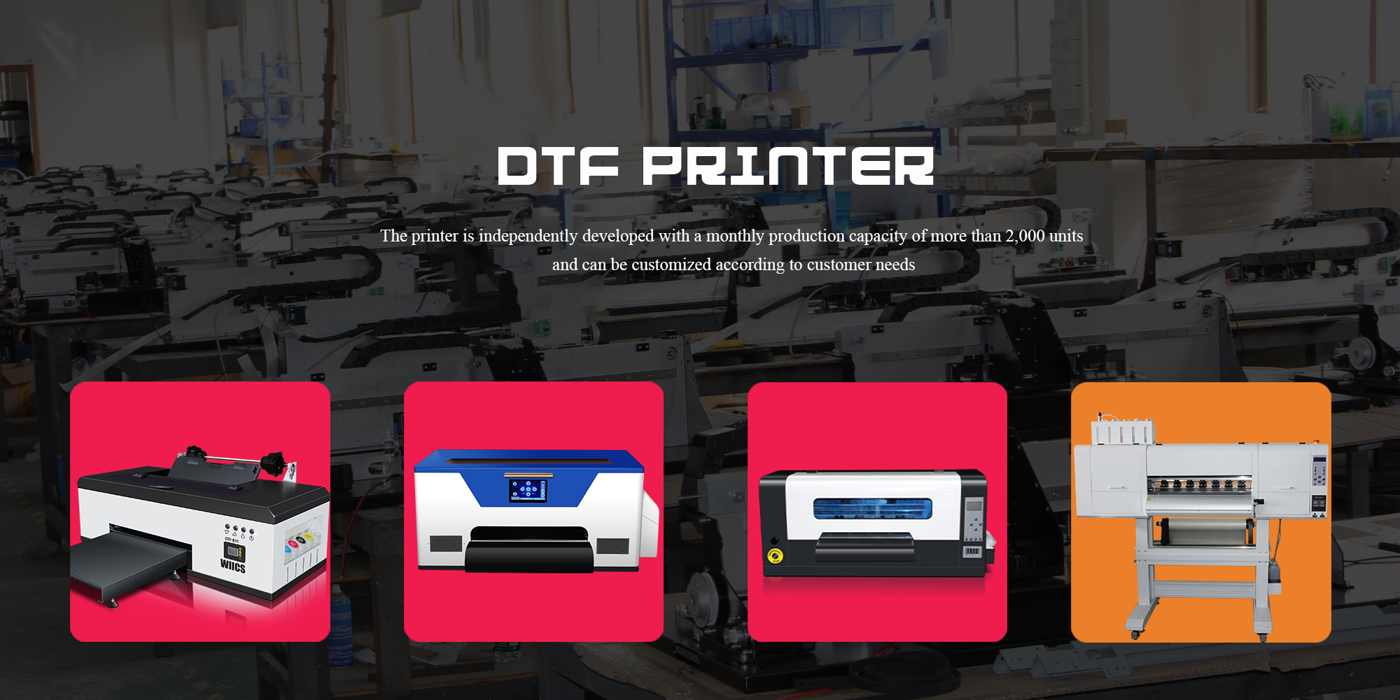UV DTF printer is an efficient, flexible and convenient printing machine